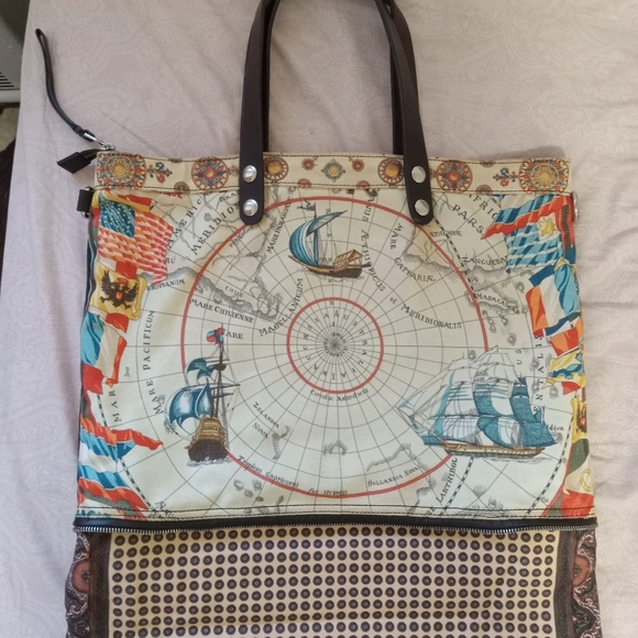 Dolce&Gabbana bag runway 2012 Vintage logo D&G canvas leather - Picture 9 of 16